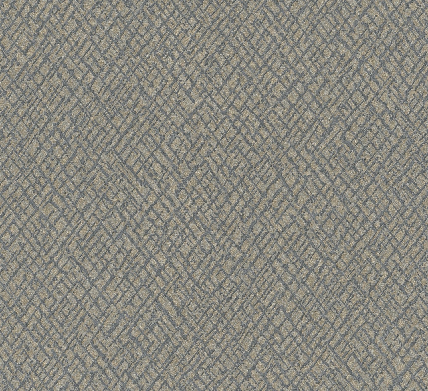 Geometric wallpaper in gold color - pattern number AI95042 - by Galerie in the Air collection