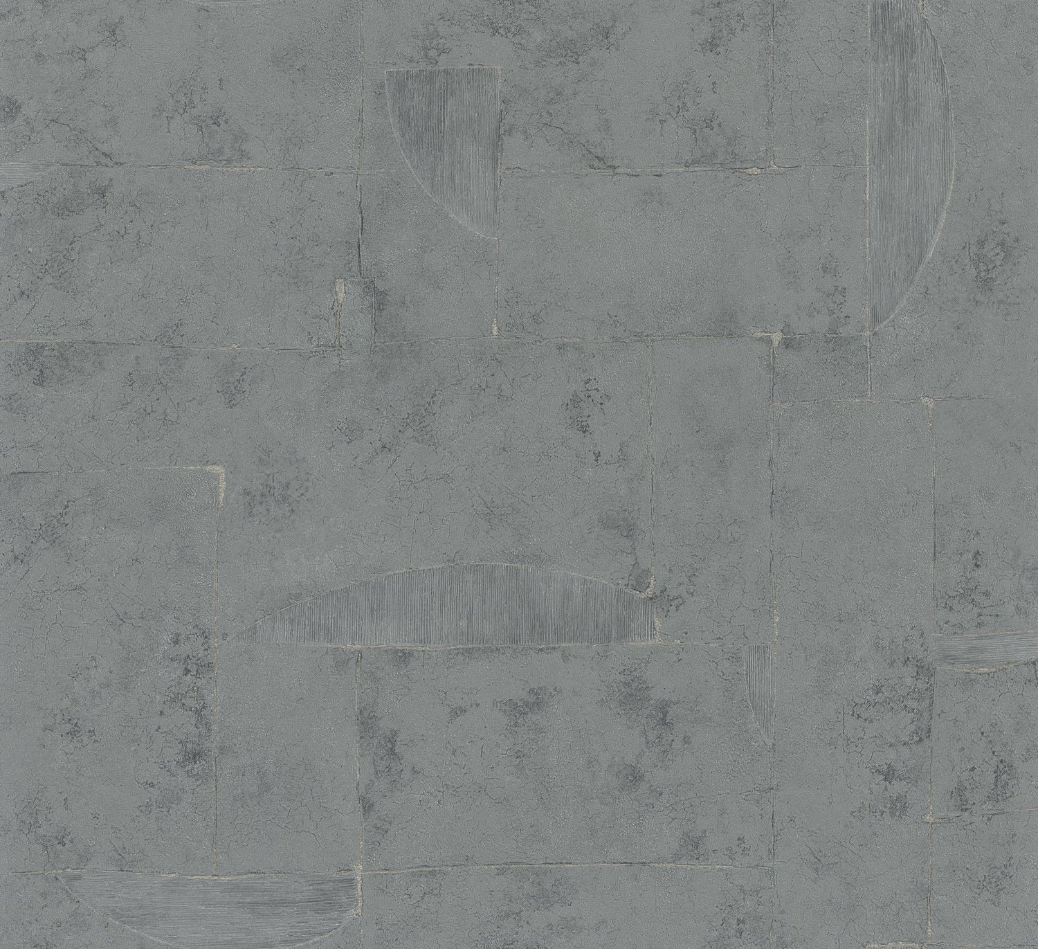 Abstract wallpaper in silver grey color - pattern number AI95046 - by Galerie in the Air collection
