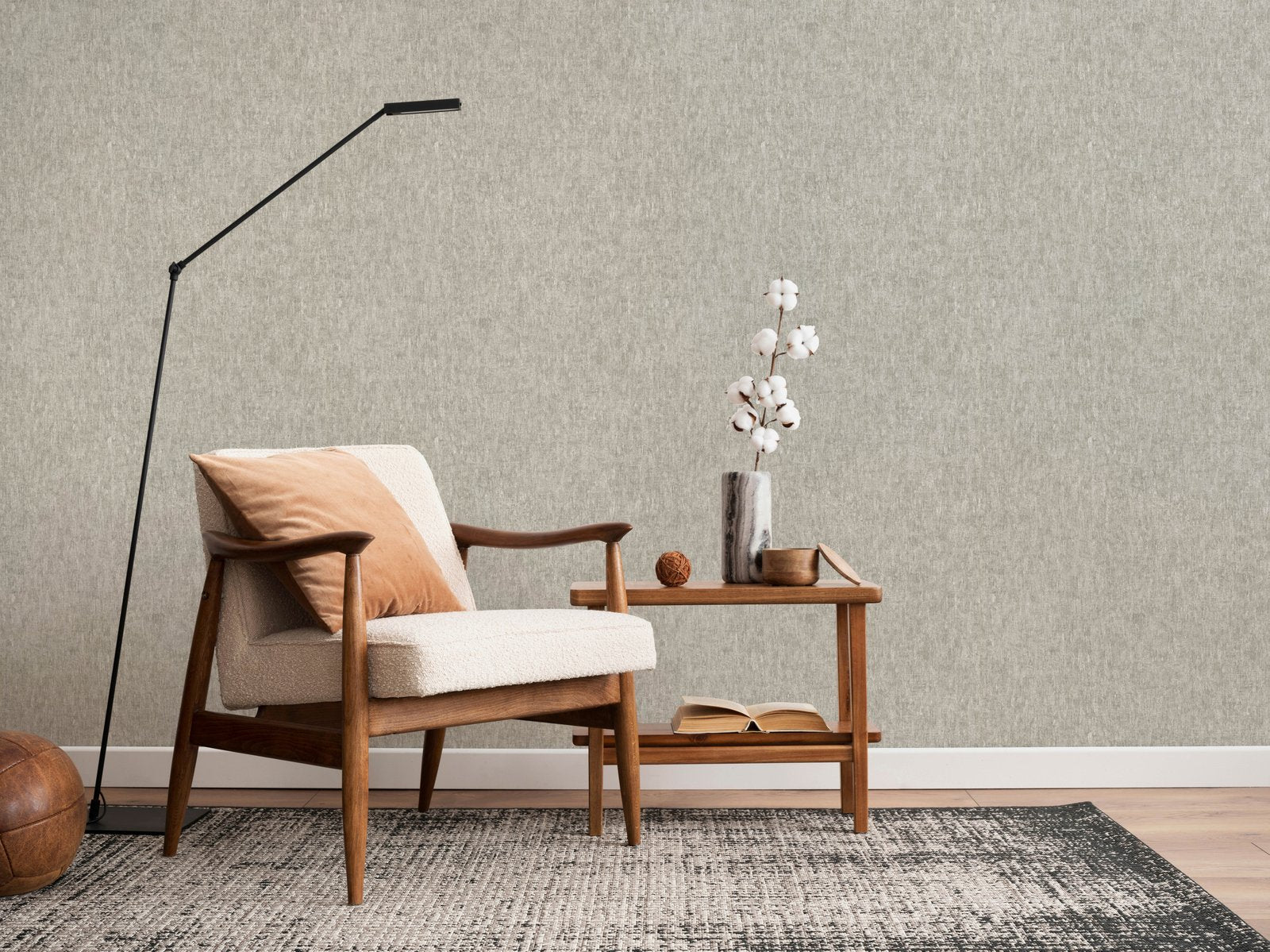 Industrial wallpaper in beige color - pattern number AI95071 - by Galerie in the Air collection