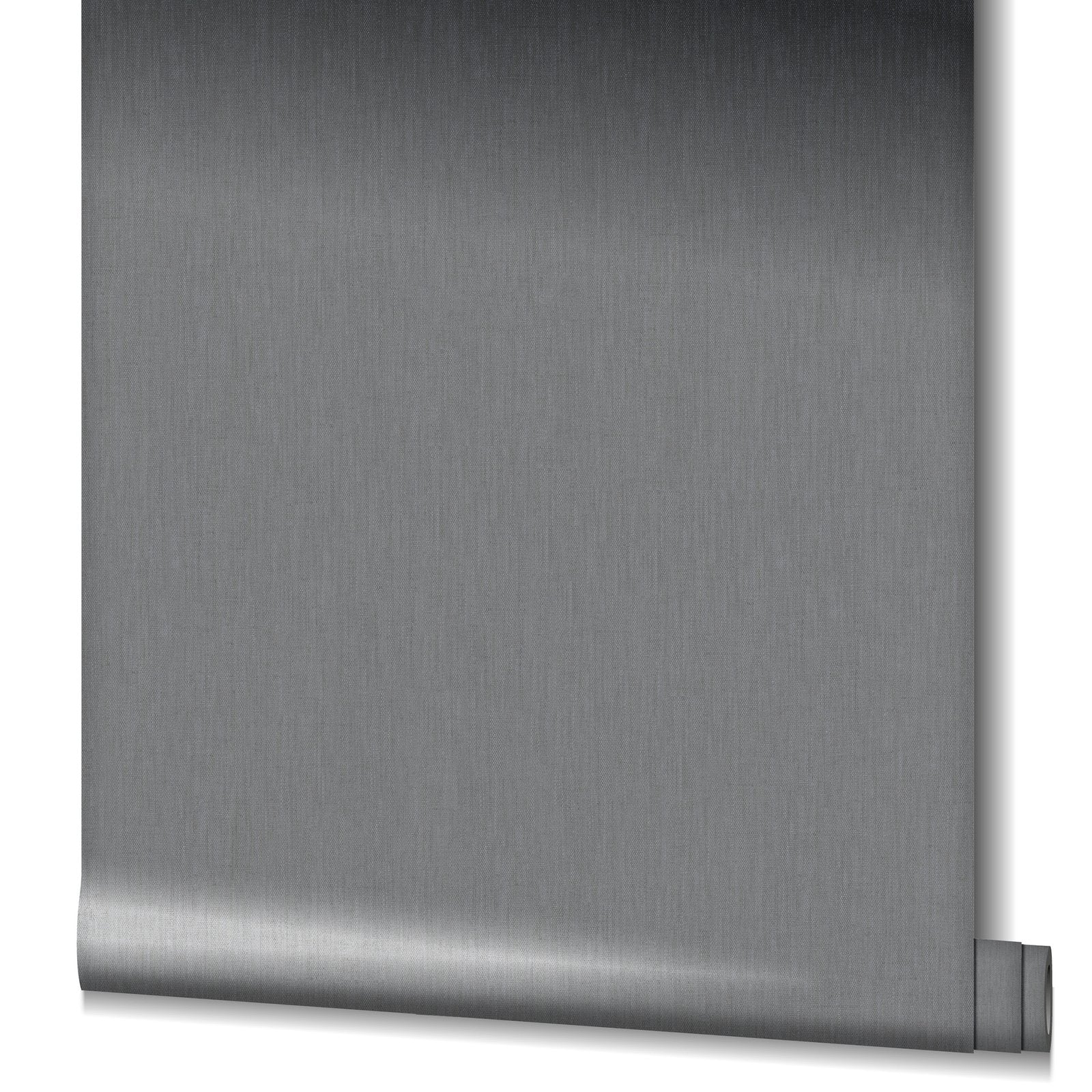 Plain Texture wallpaper in silver grey color - pattern number AI95079 - by Galerie in the Air collection