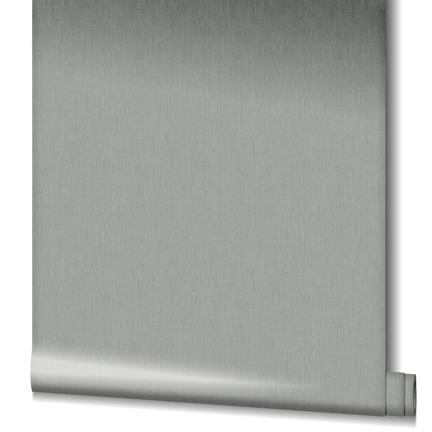 Plain Texture wallpaper in silver grey color - pattern number AI95080 - by Galerie in the Air collection