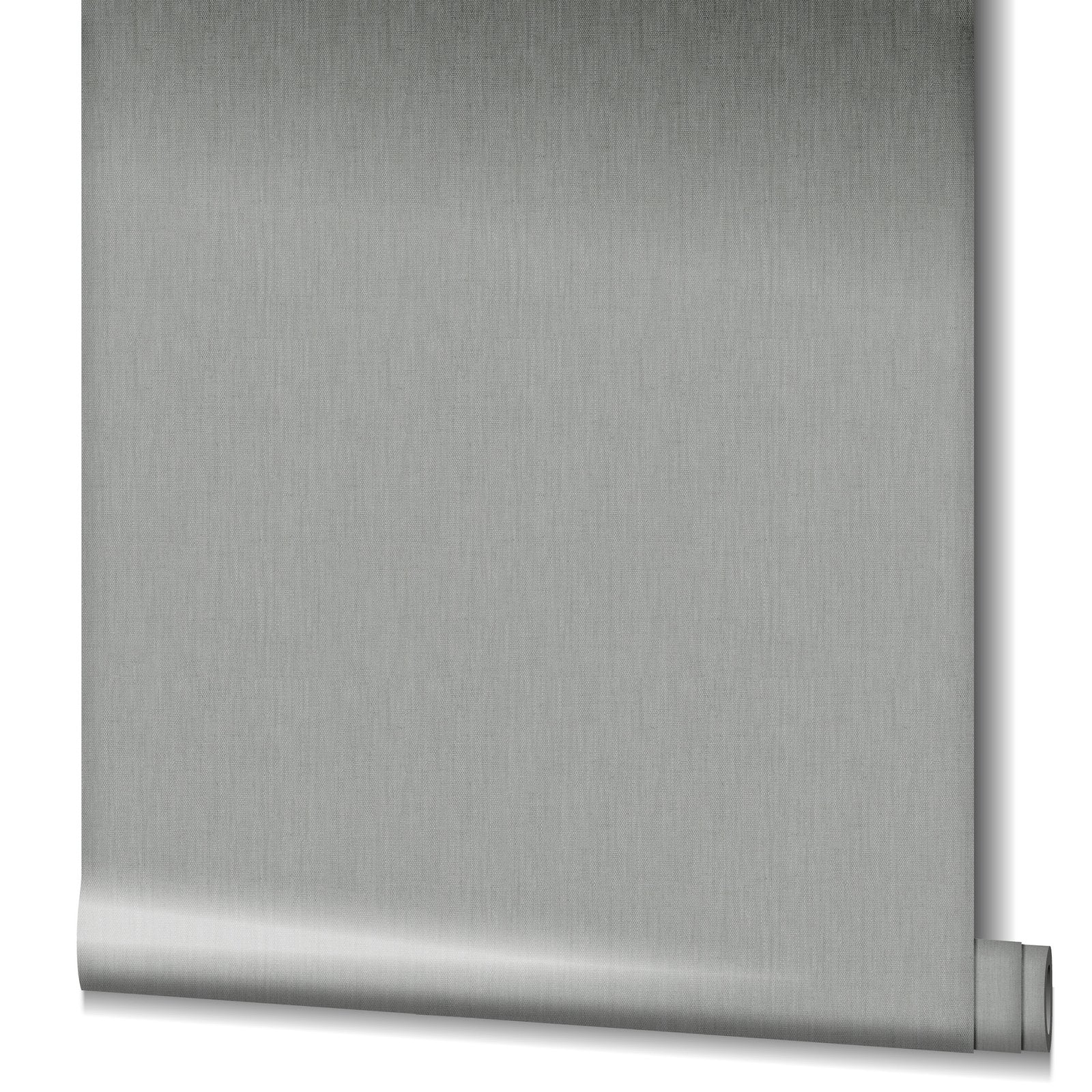 Plain Texture wallpaper in silver grey color - pattern number AI95080 - by Galerie in the Air collection