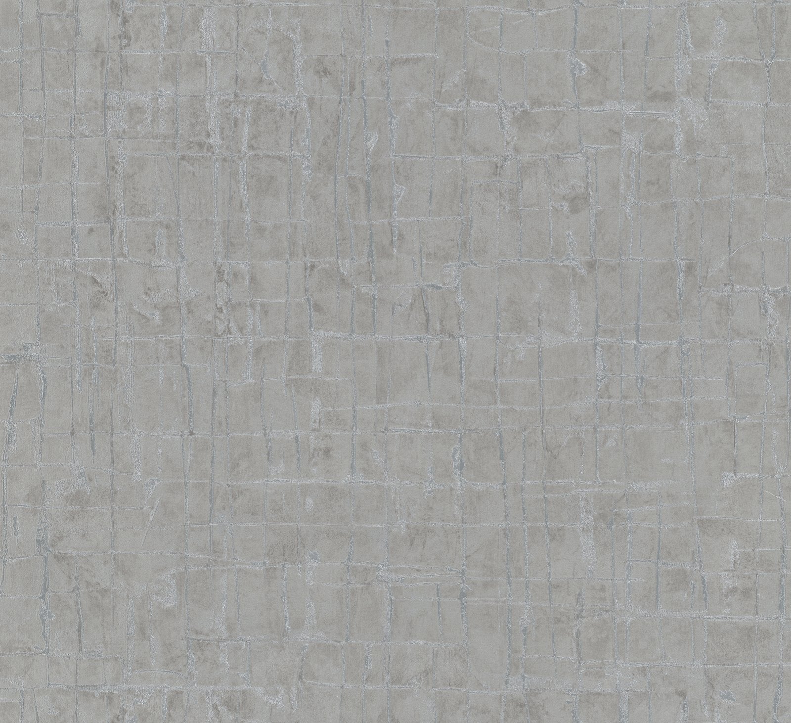 Plain Texture wallpaper in silver grey color - pattern number AI95081 - by Galerie in the Air collection