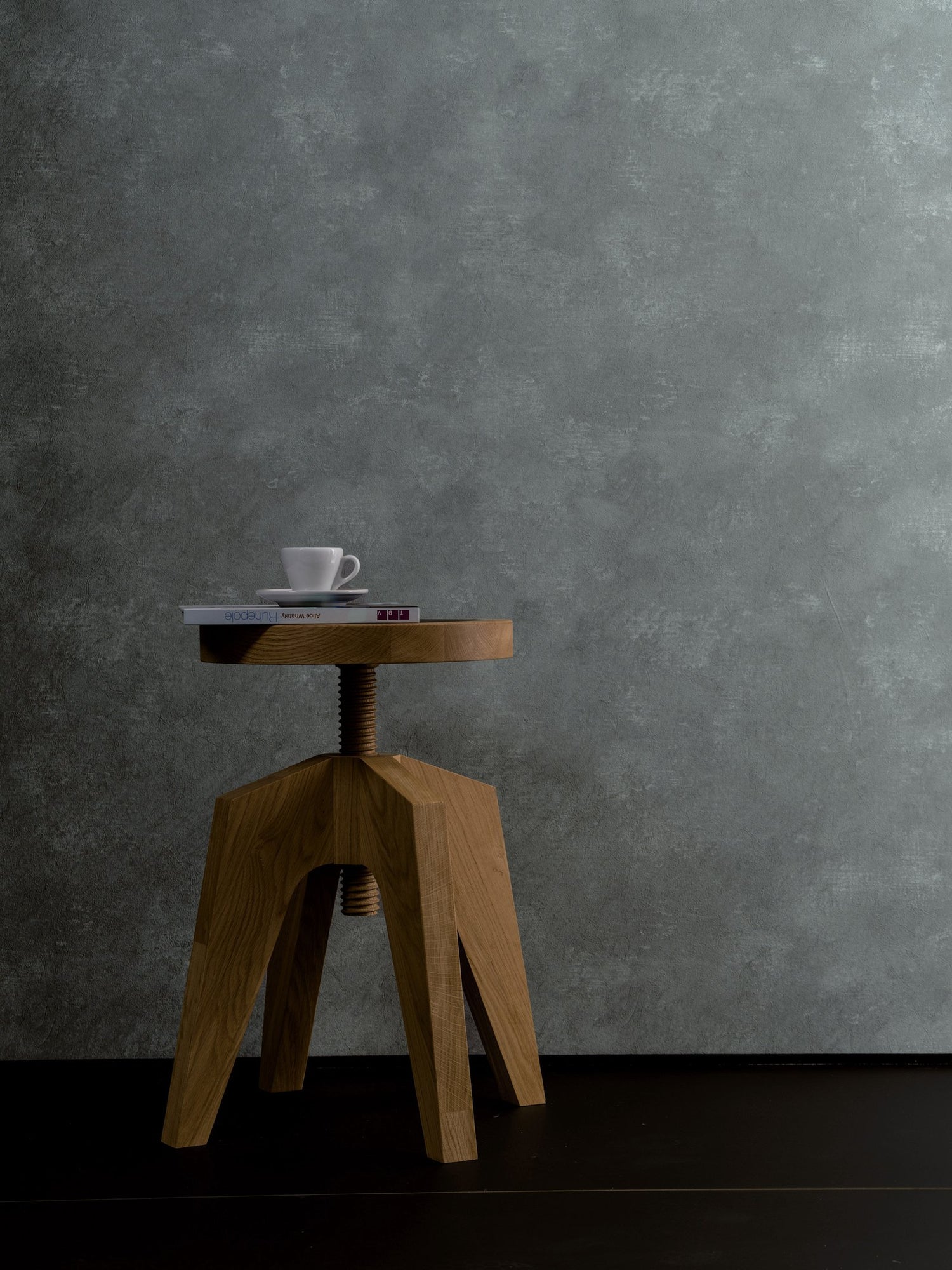Industrial wallpaper in silver grey color - pattern number AI95082 - by Galerie in the Air collection