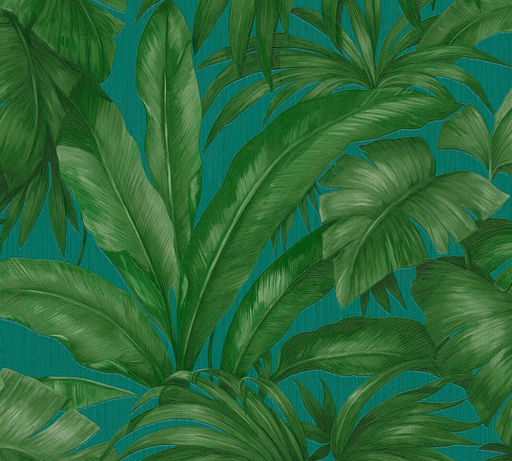 Paragon wallpaper in spruce color - pattern number 962406X - by Seabrook in the Versace Volume 5 collection