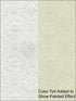 Spencer Paintable fabric in white color - pattern number 437-RD0151 - by Kenneth James in the Anaglypta X collection