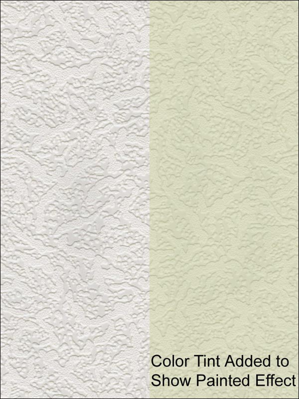 Leigham Paintable wallpaper in white color - pattern number 437-RD914 - by Kenneth James in the Anaglypta X collection