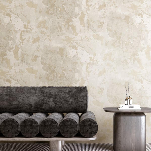 Unito Idea wallpaper in beige color - pattern number 9782 - by Galerie in the Italian Textures 4 collection