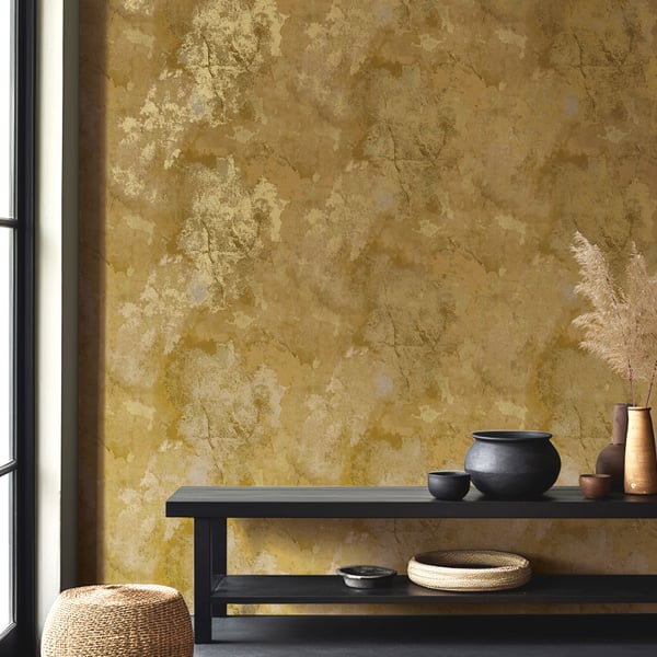 Unito Idea wallpaper in beige color - pattern number 9783 - by Galerie in the Italian Textures 4 collection
