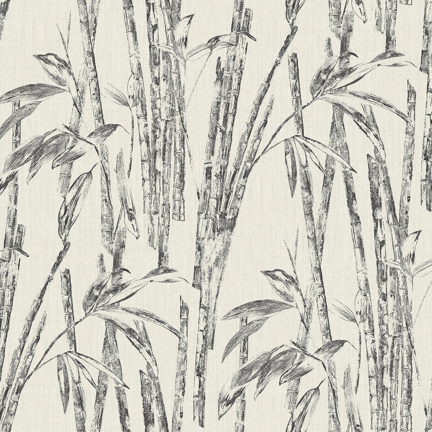 Nikko wallpaper in grey black color - pattern number 9850 - by Armani Casa in the Refined Structures collection