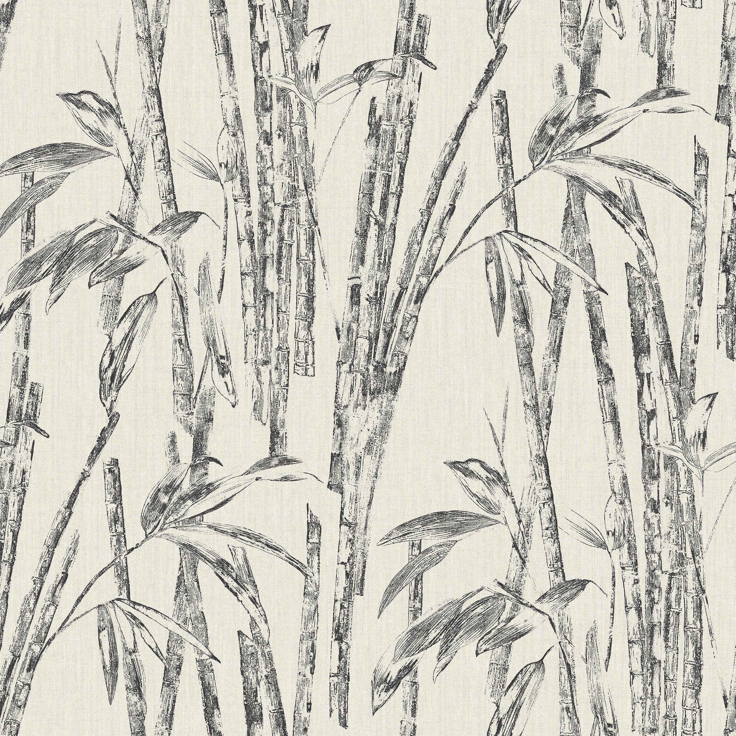 Nikko wallpaper in grey black color - pattern number 9850 - by Armani Casa in the Refined Structures collection