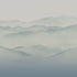 Basho 4 Panel mural in green color - pattern number 9900 - by Armani Casa in the Inspired Moods collection