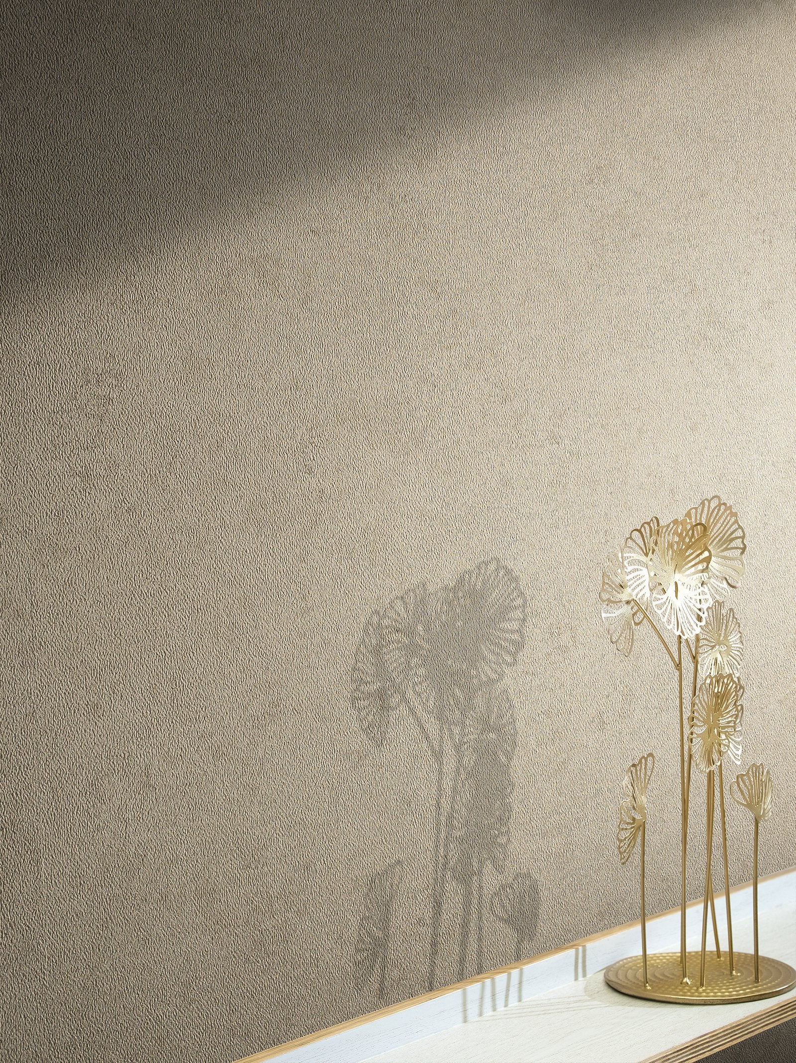Arid wallpaper in bronze brown color - pattern number EA99129 - by Galerie in the Earth collection
