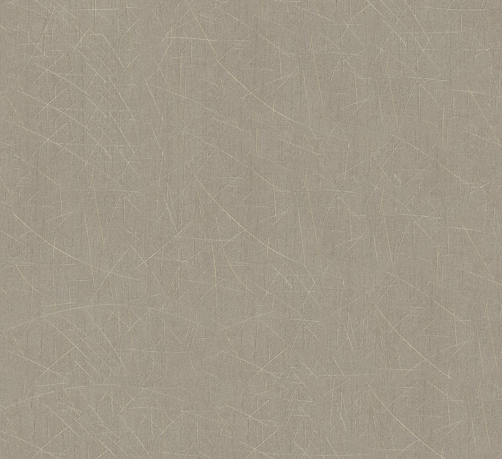 Scored wallpaper in bronze brown color - pattern number EA99143 - by Galerie in the Earth collection