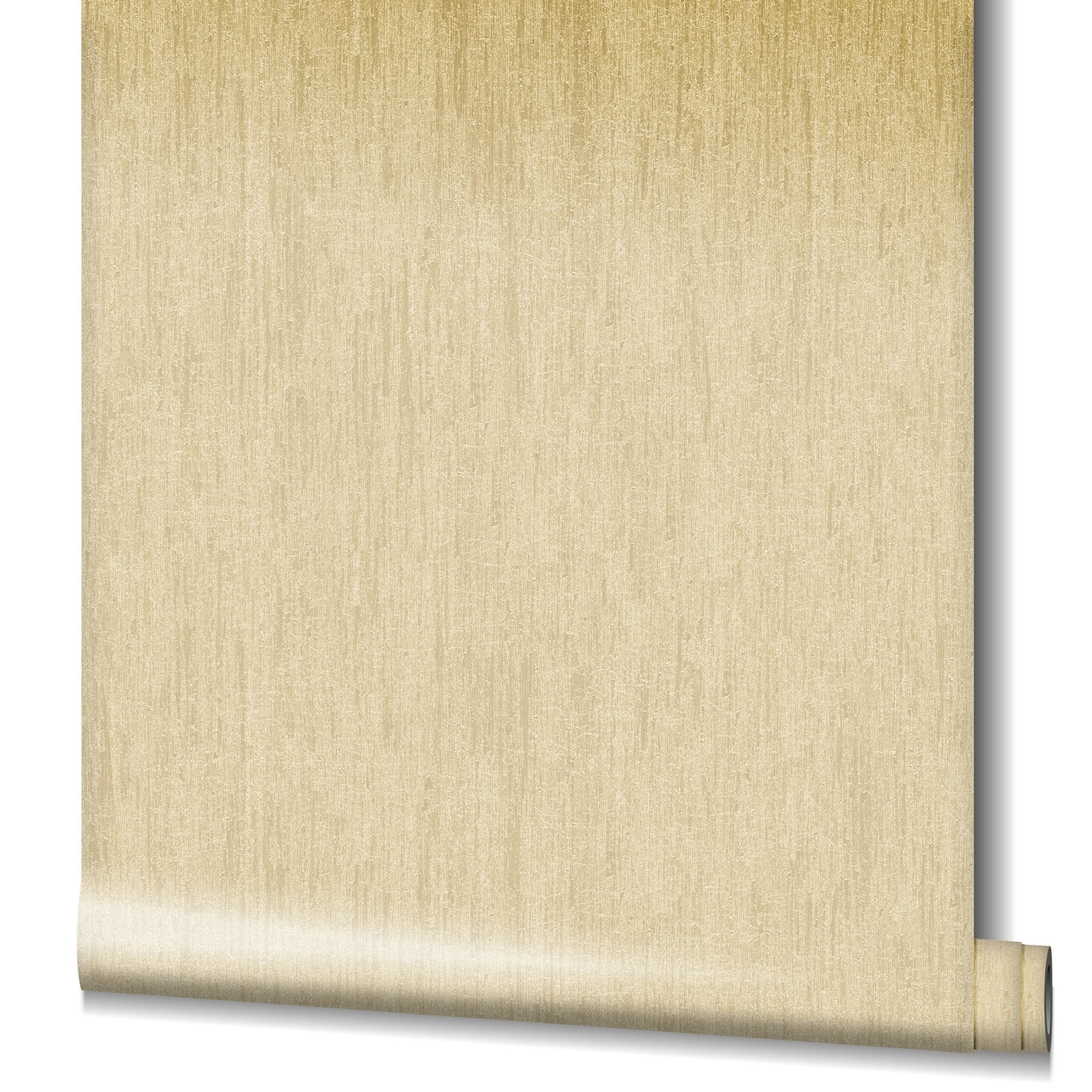 Slub wallpaper in gold color - pattern number EA99155 - by Galerie in the Earth collection
