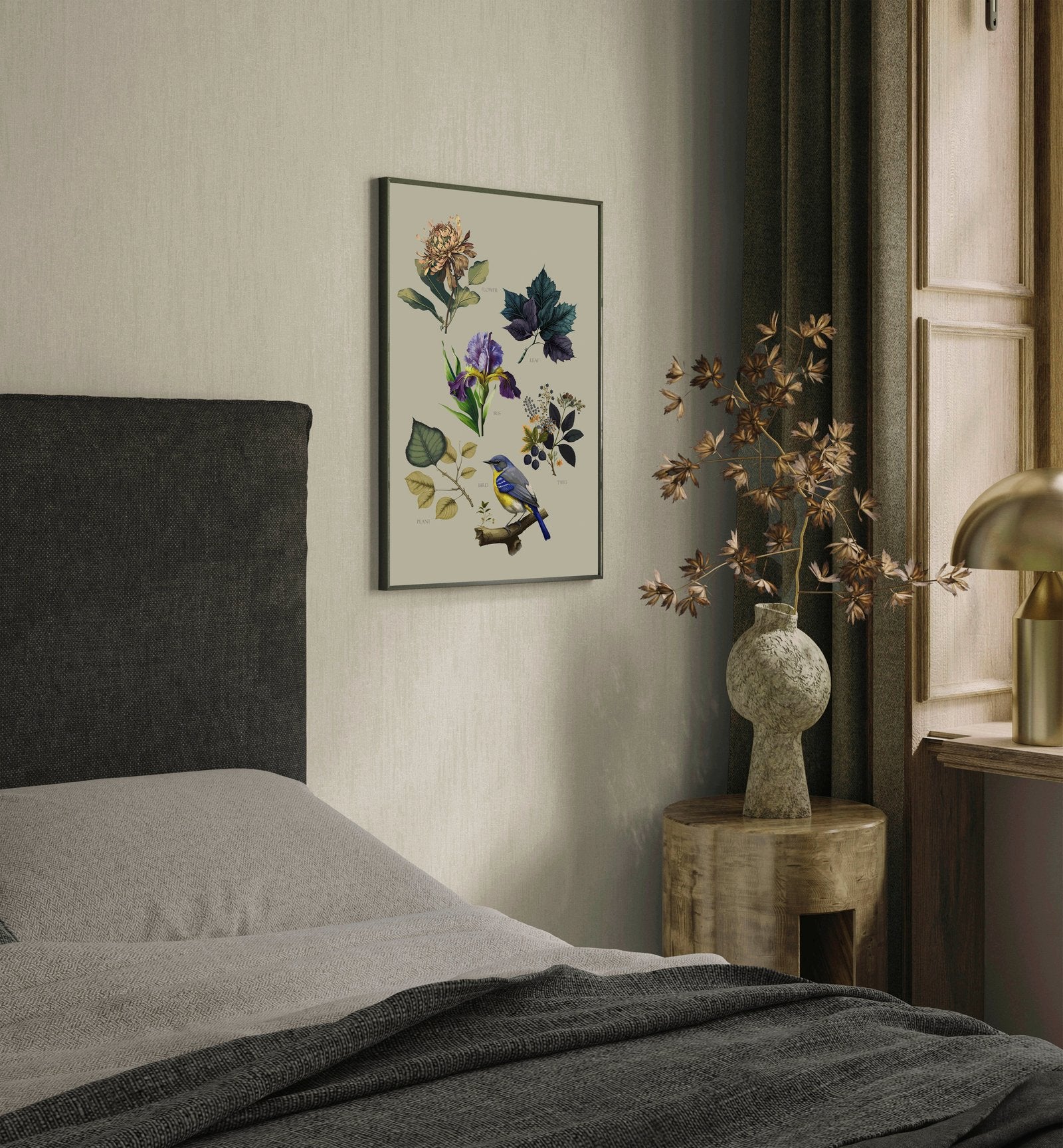 Slub wallpaper in beige color - pattern number EA99156 - by Galerie in the Earth collection