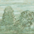 Shakespreare 3 Panel mural in green color - pattern number 9938 - by Armani Casa in the Inspired Moods collection