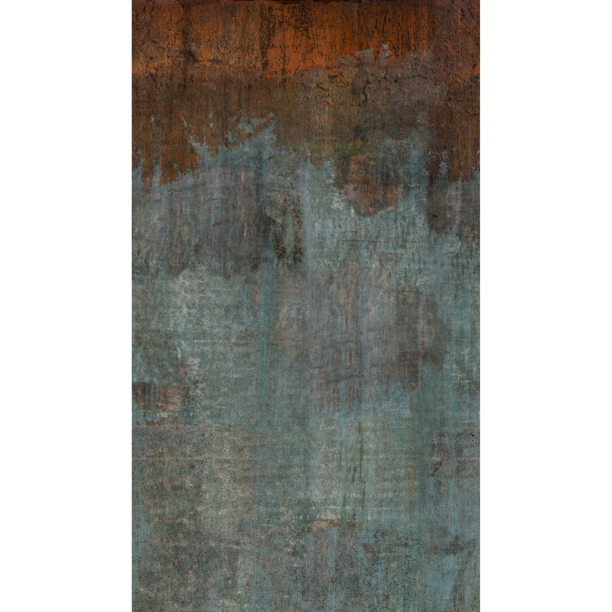 Concrete Plain 3 Panel Mural in multi-colored color - pattern number A43101 - by Grandeco in the Orom II collection