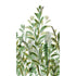 Branched Leaves All-over 3 Panel Mural in green color - pattern number A59502 - by Grandeco in the Orom II collection