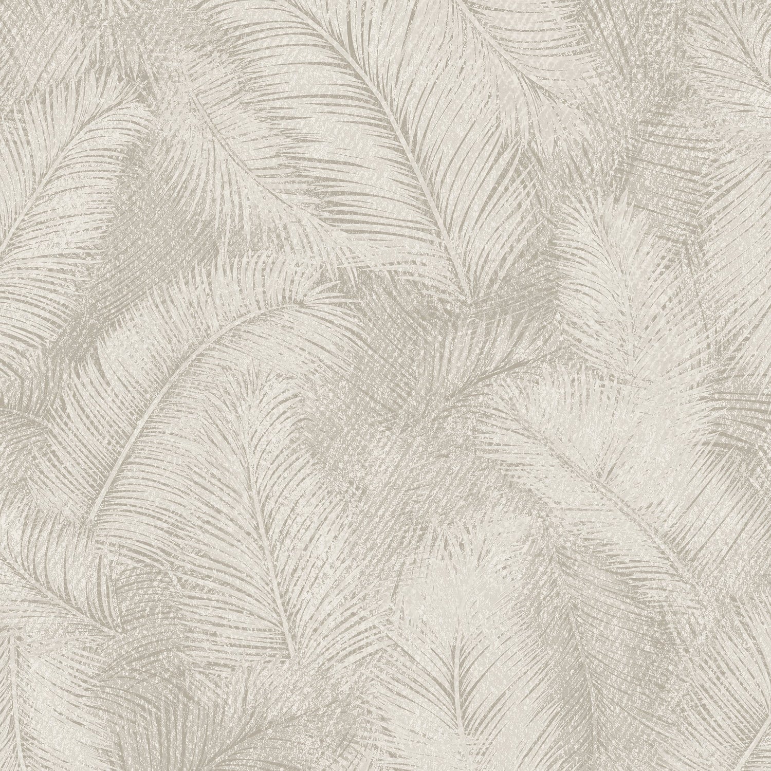 Branched Leaves All-over Wallpaper in beige color - pattern number ARA70202 - by Grandeco in the Arcadia collection