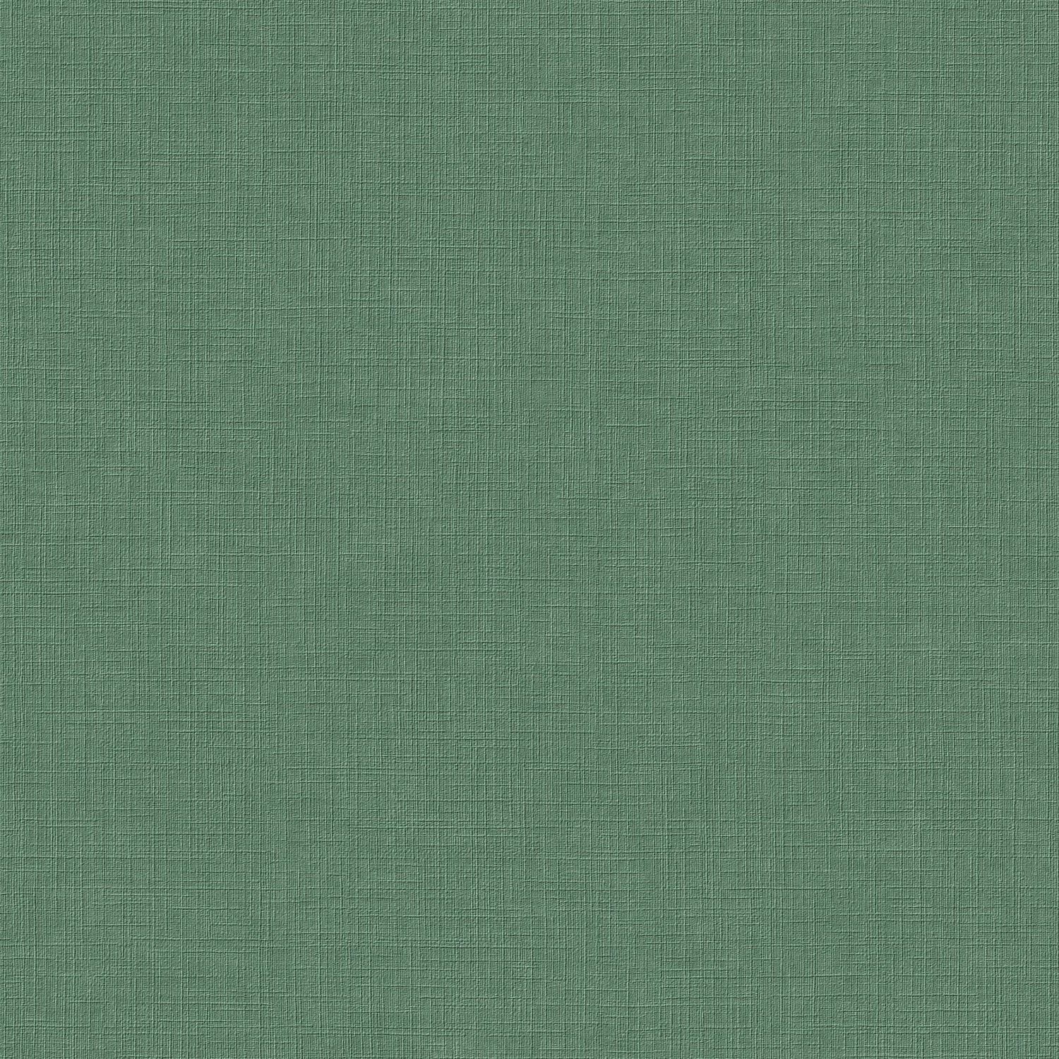 Textile Plain Wallpaper in green color - pattern number INA71009 - by Grandeco in the Inia collection