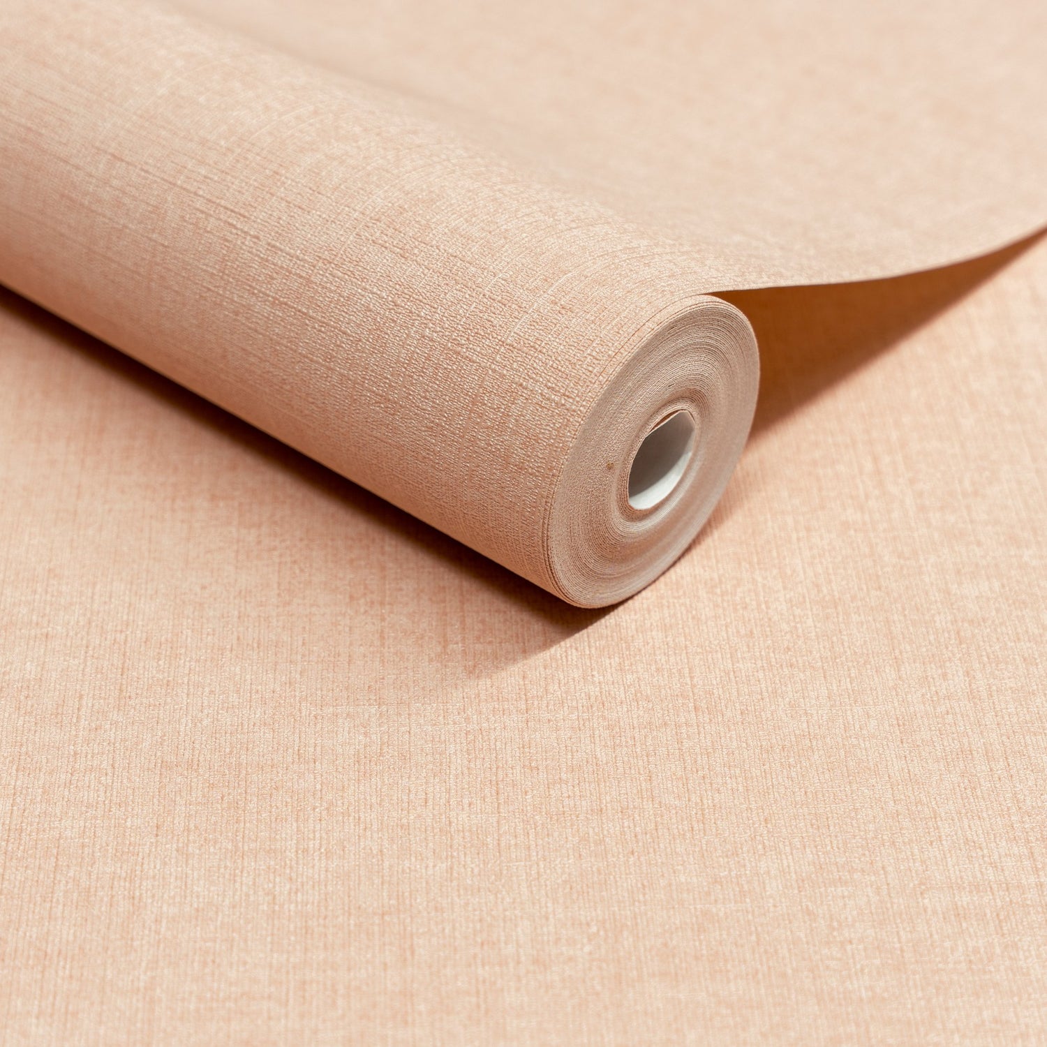 Textile Plain Wallpaper in pink color - pattern number INA71012 - by Grandeco in the Inia collection