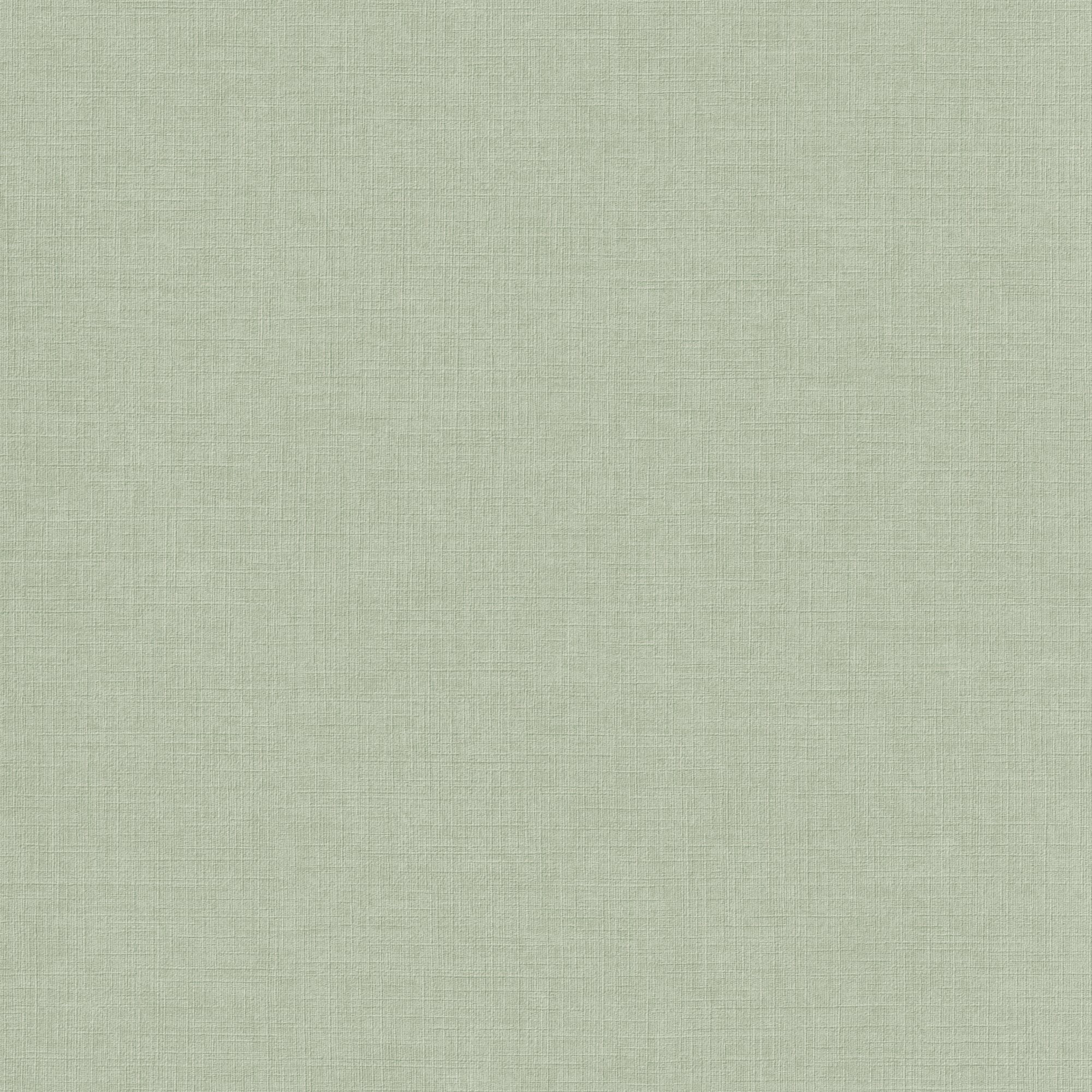 Textile Plain Wallpaper in green color - pattern number INA71013 - by Grandeco in the Inia collection