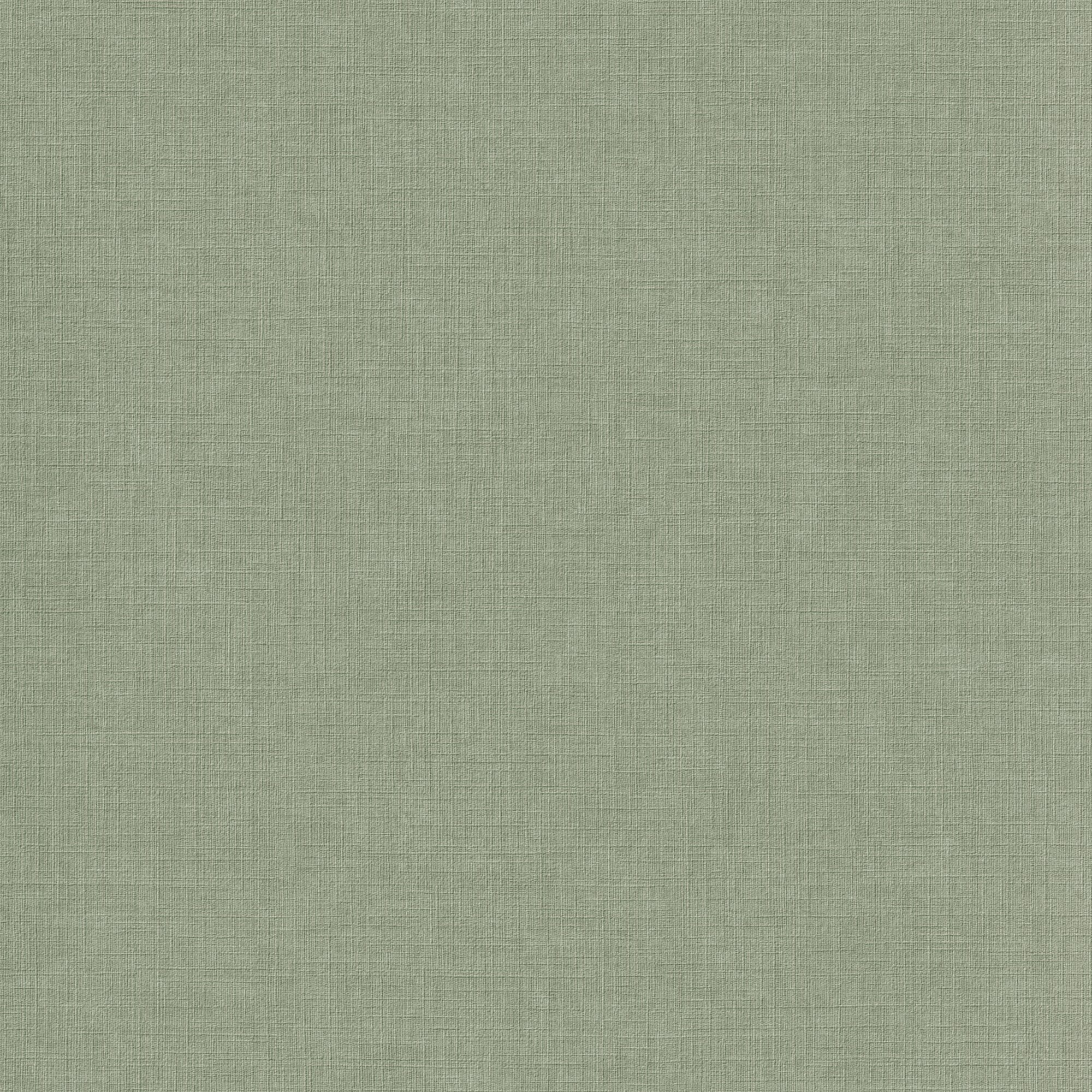 Textile Plain Wallpaper in green color - pattern number INA71014 - by Grandeco in the Inia collection