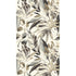 Branched Leaves Motive 3 Panel Mural in beige color - pattern number A71701 - by Grandeco in the Orom II collection