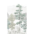 Photographic All-over Print 3 Panel Mural in green color - pattern number A73701 - by Grandeco in the Orom II collection