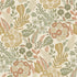 Classical Floral All-over Wallpaper in beige color - pattern number KRA76602 - by Grandeco in the Karuna collection