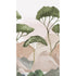Landscape 3 Panel Mural in green color - pattern number A77401 - by Grandeco in the Orom II collection
