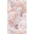 Classical Floral All-over 3 Panel Mural in pink color - pattern number A77501 - by Grandeco in the Orom II collection