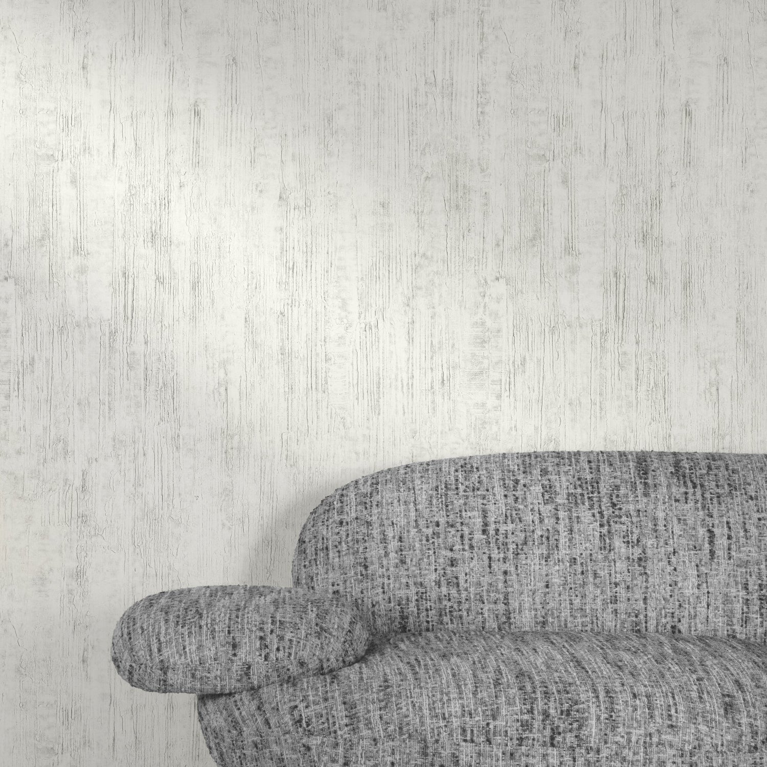 Concrete Plain Wallpaper in grey color - pattern number A77801 - by Grandeco in the Textured Vibes collection