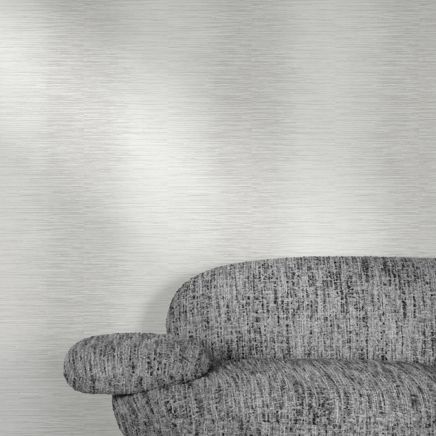 Irregular Stripes Wallpaper in grey color - pattern number A77901 - by Grandeco in the Textured Vibes collection