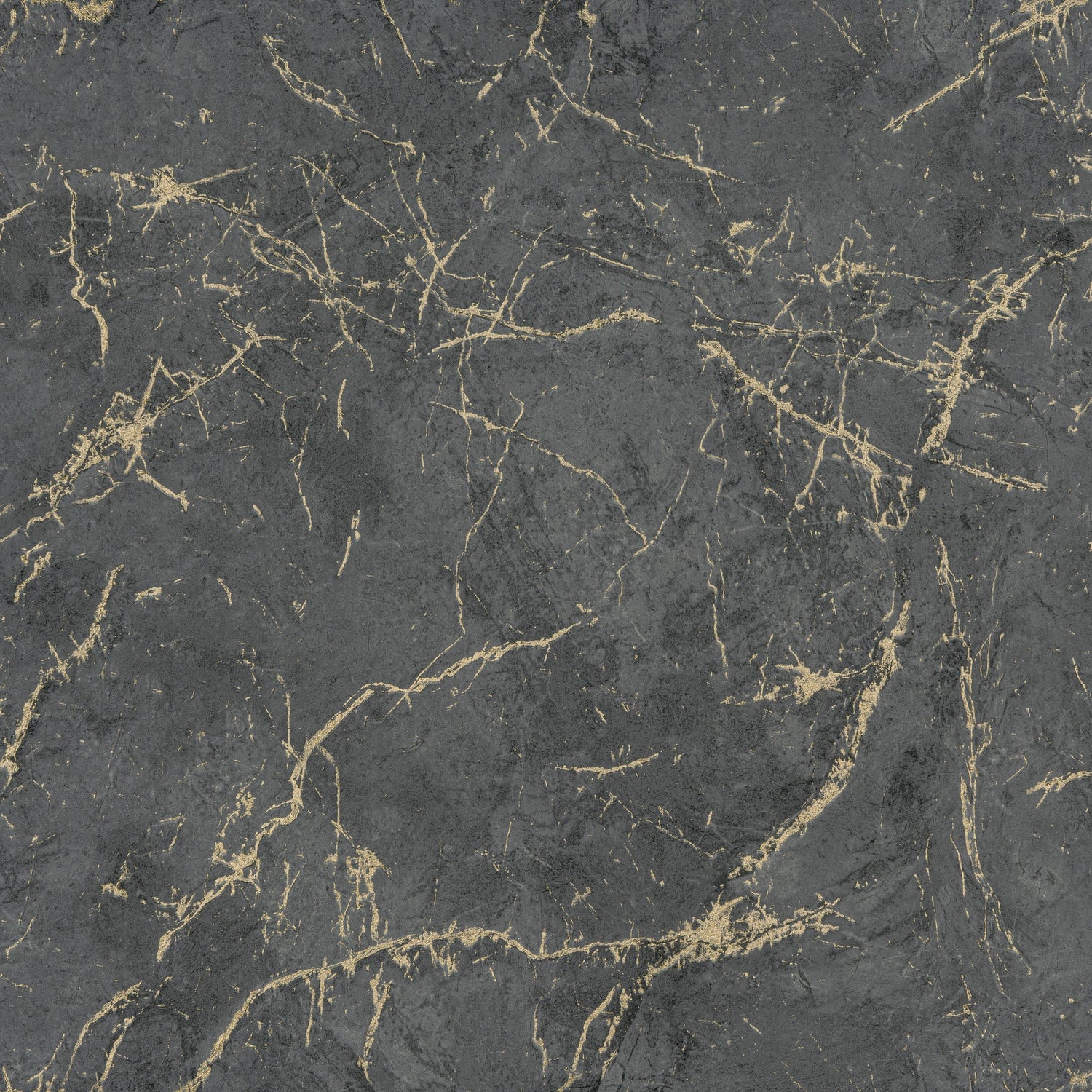 Marble Plain Wallpaper in black color - pattern number A78003 - by Grandeco in the Textured Vibes collection