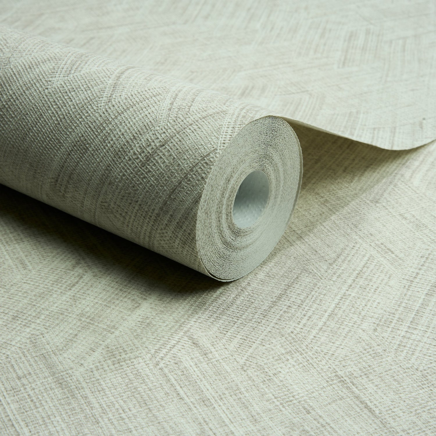 Textile Plain Wallpaper in grey color - pattern number A78304 - by Grandeco in the Textured Vibes collection