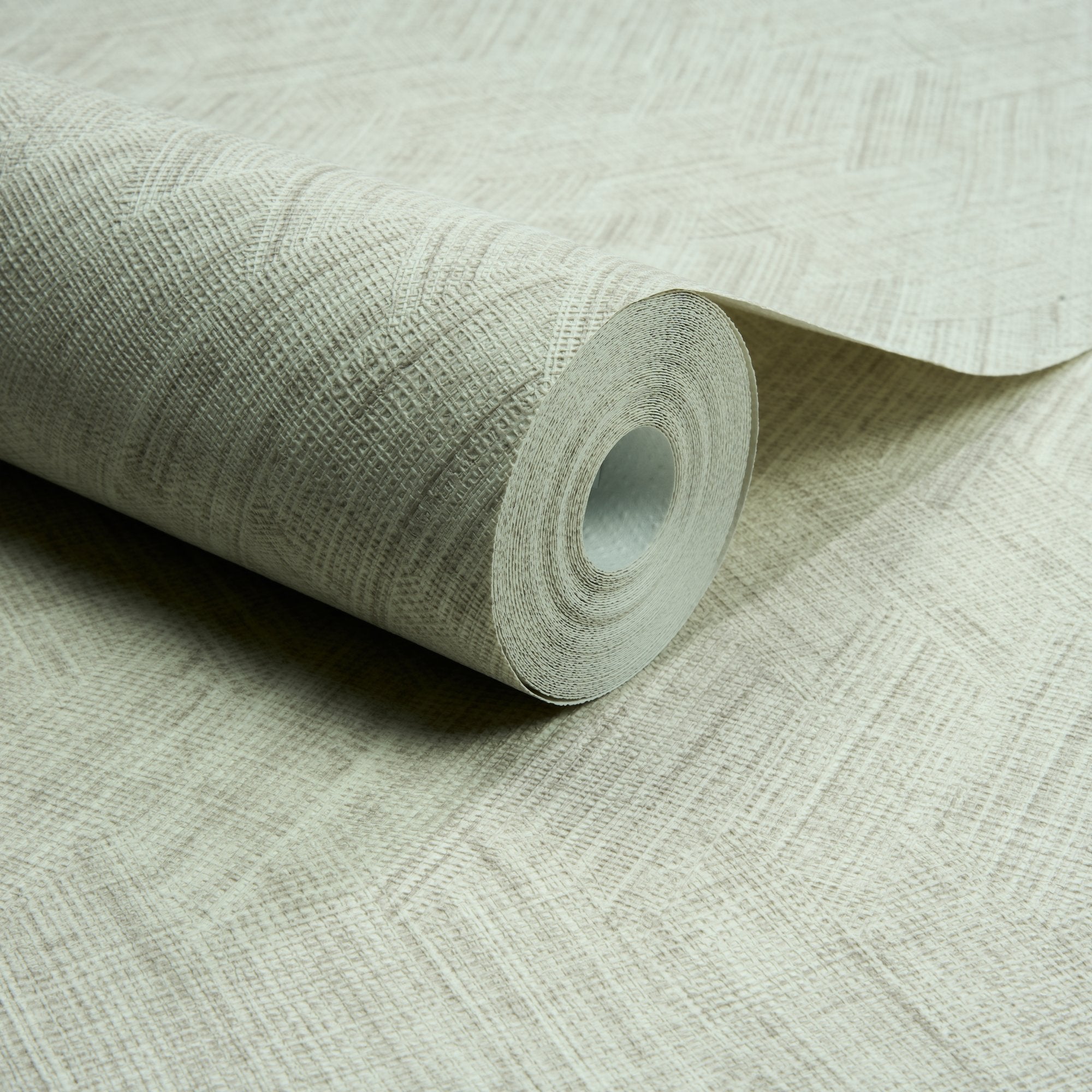 Textile Plain Wallpaper in grey color - pattern number A78304 - by Grandeco in the Textured Vibes collection
