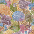 Classical Floral All-over Wallpaper in multi-colored color - pattern number INA78601 - by Grandeco in the Inia collection
