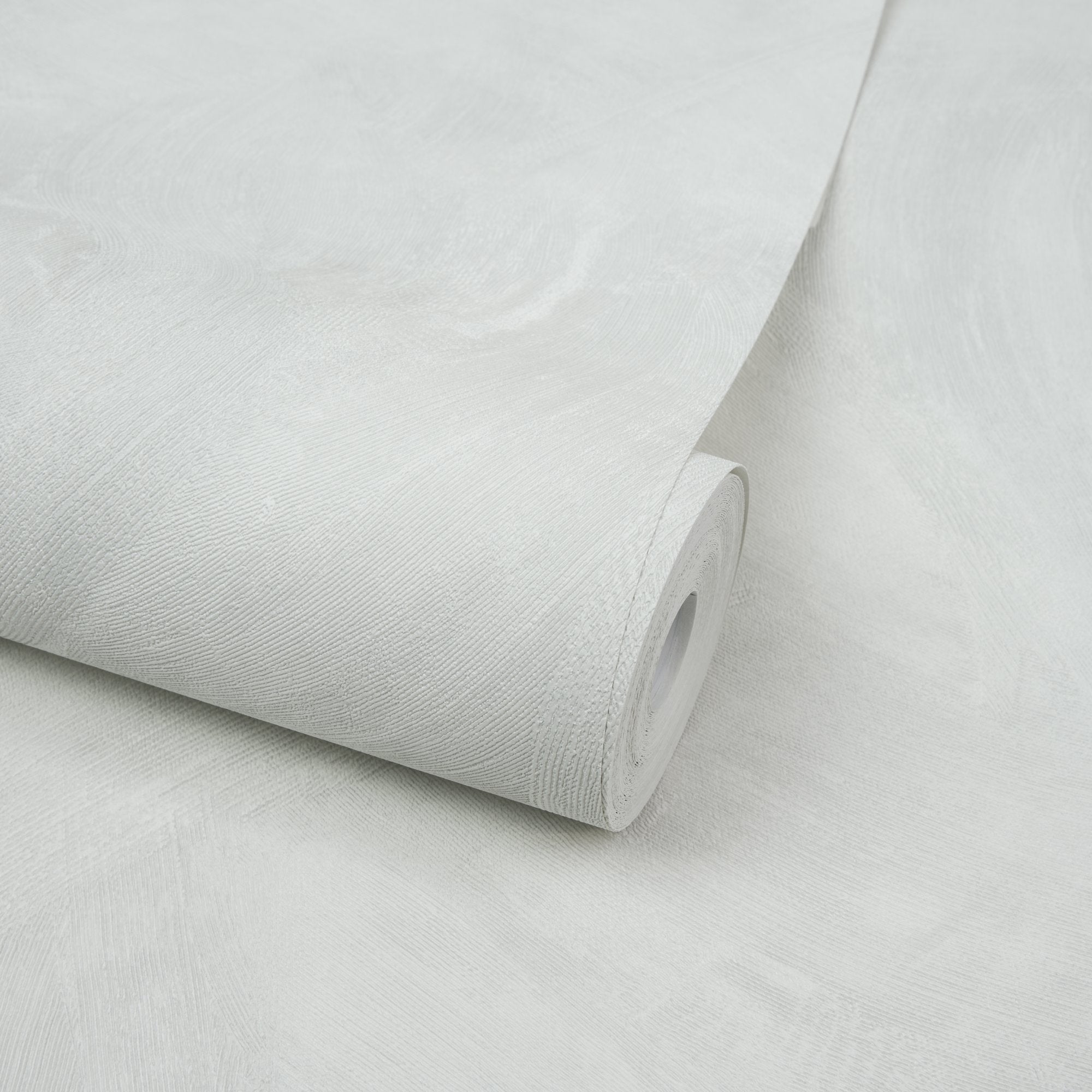 Authentic Plaster Plain Wallpaper in white color - pattern number A78711 - by Grandeco in the Textured Vibes collection