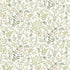 Classical Floral All-over Wallpaper in green color - pattern number INA78801 - by Grandeco in the Inia collection