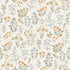 Classical Floral All-over Wallpaper in multi-colored color - pattern number INA80101 - by Grandeco in the Inia collection