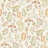 Classical Floral All-over Wallpaper in multi-colored color - pattern number INA80102 - by Grandeco in the Inia collection