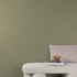 Textile Plain Wallpaper in green color - pattern number A80305 - by Grandeco in the Structured Walls collection