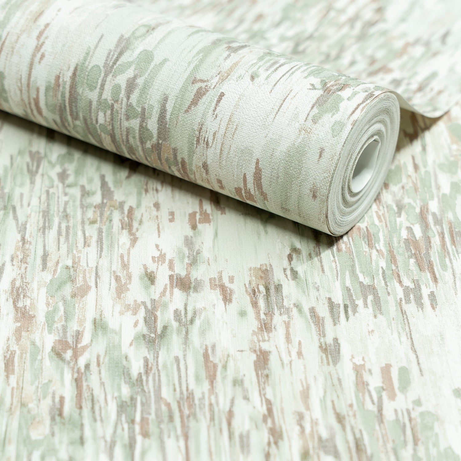 Ethnic All-over Wallpaper in green color - pattern number INA82803 - by Grandeco in the Inia collection