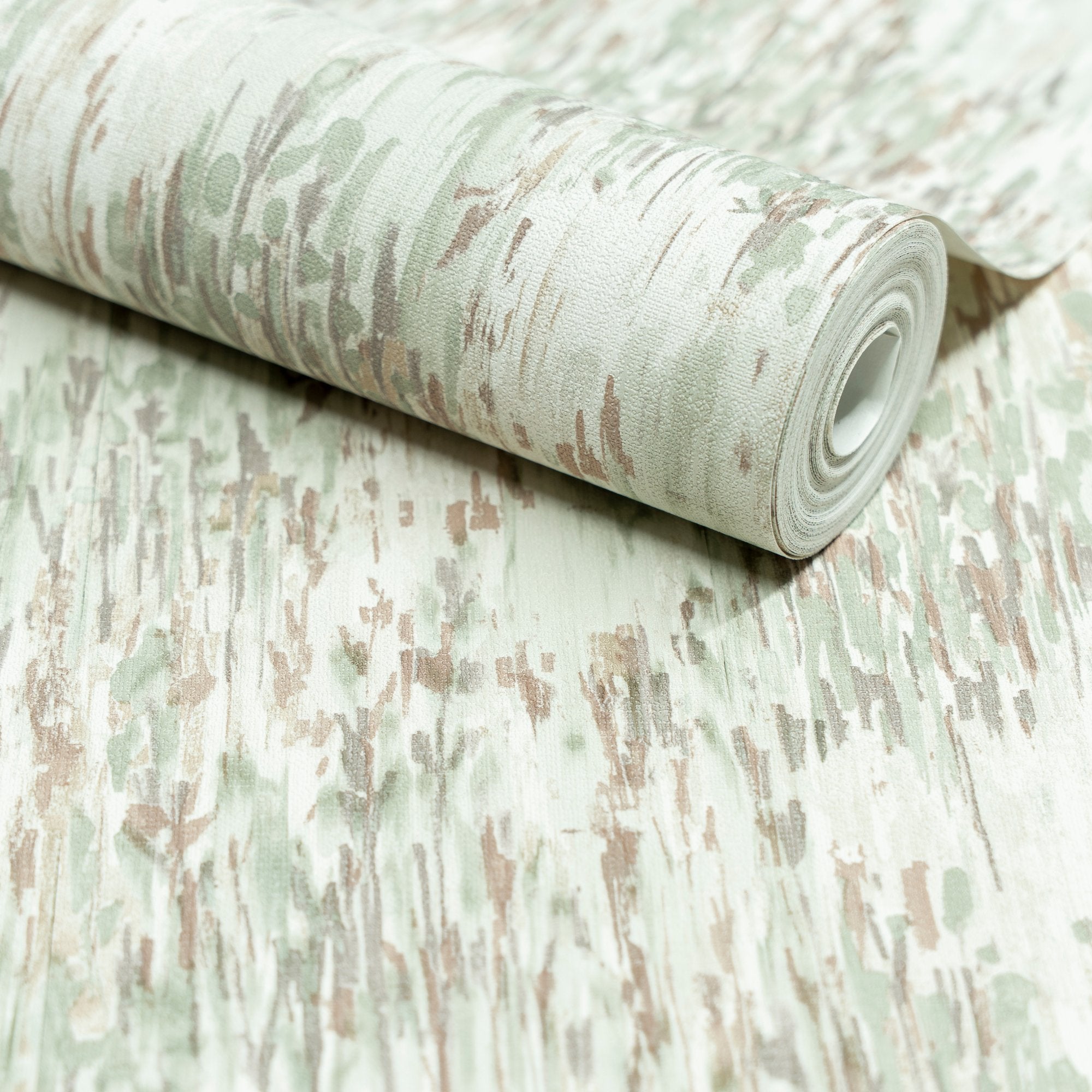 Ethnic All-over Wallpaper in green color - pattern number INA82803 - by Grandeco in the Inia collection