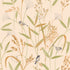 Branched Leaves All-over Wallpaper in beige color - pattern number INA83501 - by Grandeco in the Inia collection