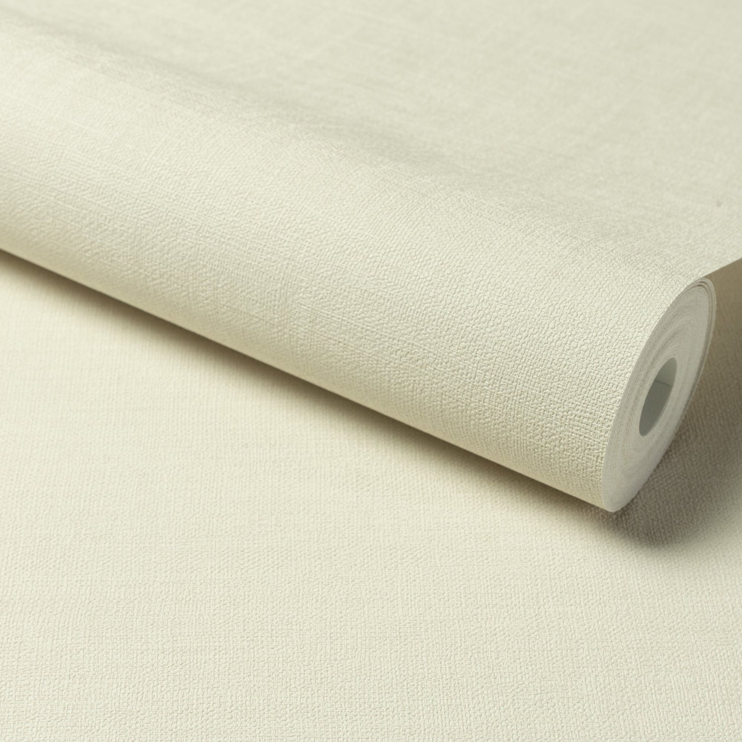 Textile Plain Wallpaper in cream color - pattern number A84918 - by Grandeco in the Structured Walls collection