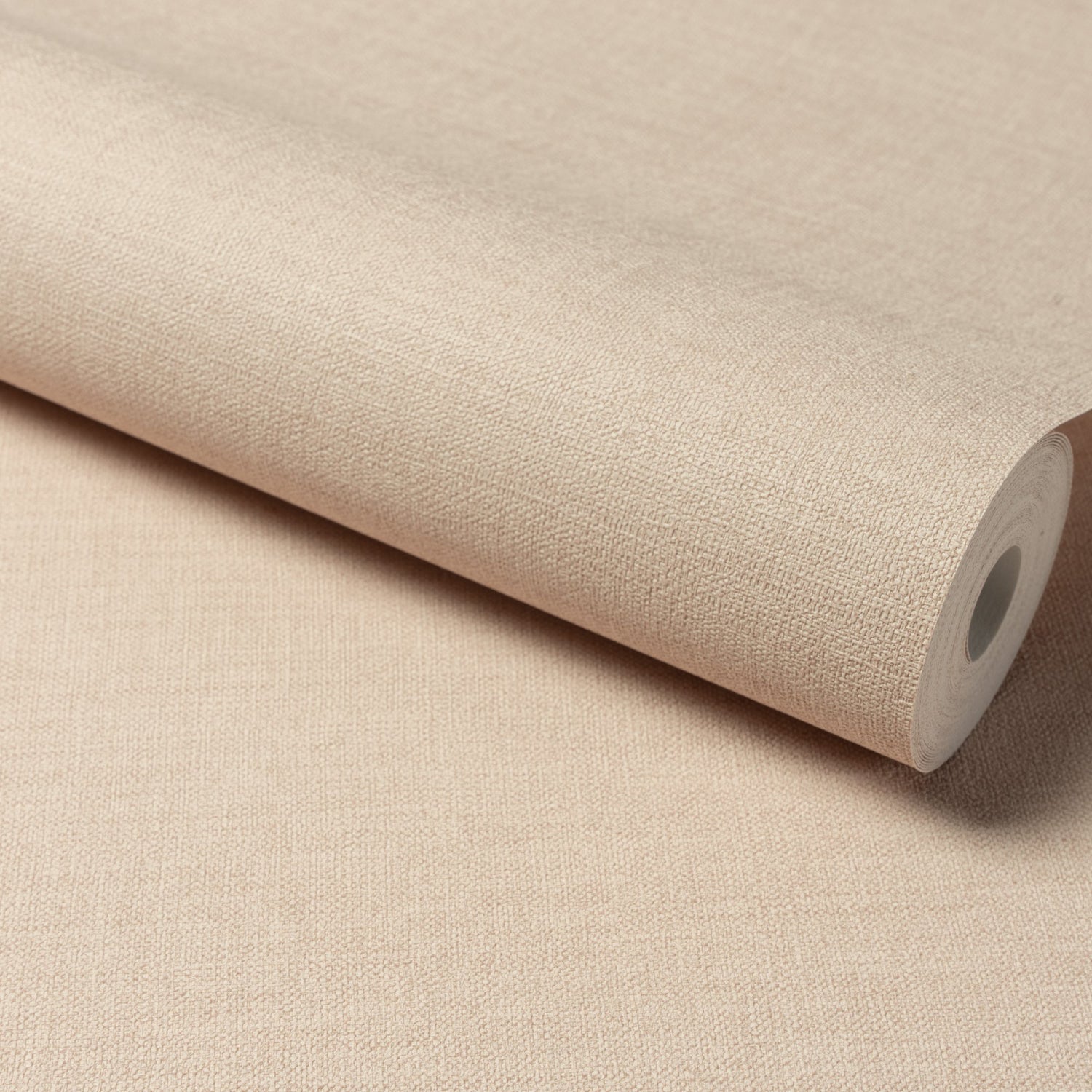 Textile Plain Wallpaper in pink color - pattern number A84922 - by Grandeco in the Structured Walls collection