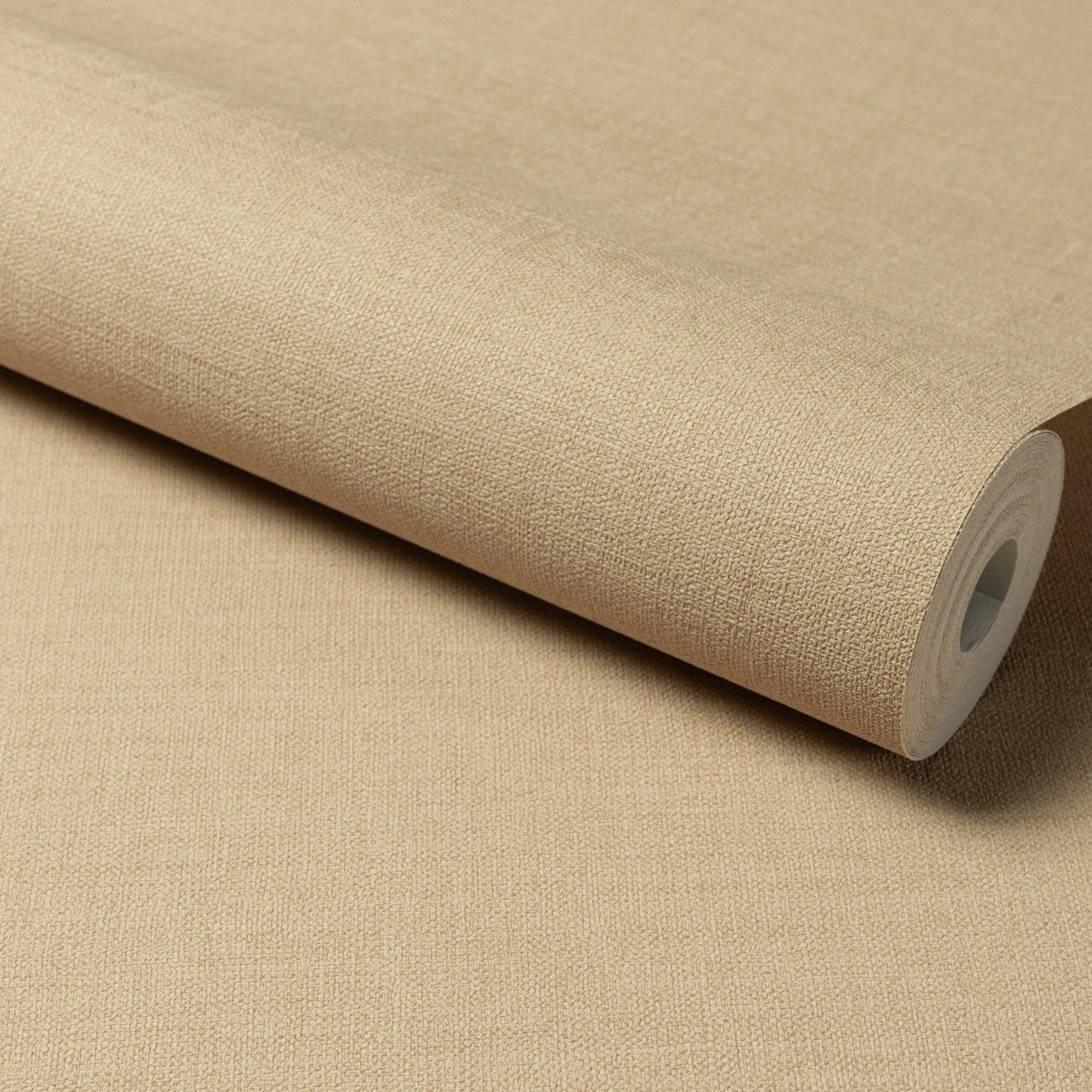Textile Plain Wallpaper in brown color - pattern number A84923 - by Grandeco in the Structured Walls collection